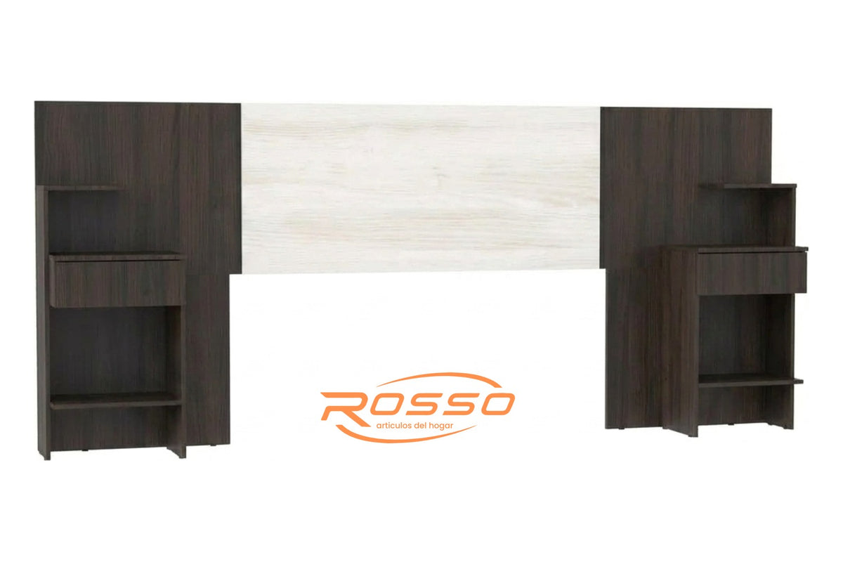 Respaldo regulable con mesa de luz integrada Combinado